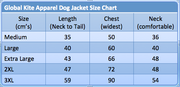 Global Kite Apparel DOG JACKET ...In Synergy with Your Lifestyle...
