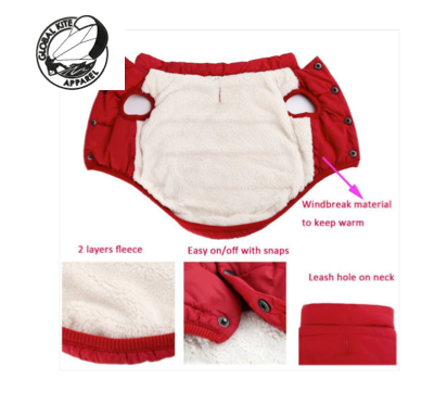 Global Kite Apparel DOG JACKET ...In Synergy with Your Lifestyle...