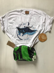 "Manta Kitesurfer" Tee for her