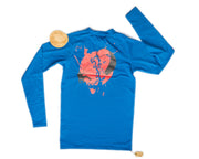 Global Kite Rash Guard Rash Vest Sports Base Layer ...Your Kitesurfing Lifestyle In Synergy...