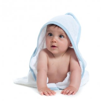 Super Young Kitesurfer Hooded Towel
